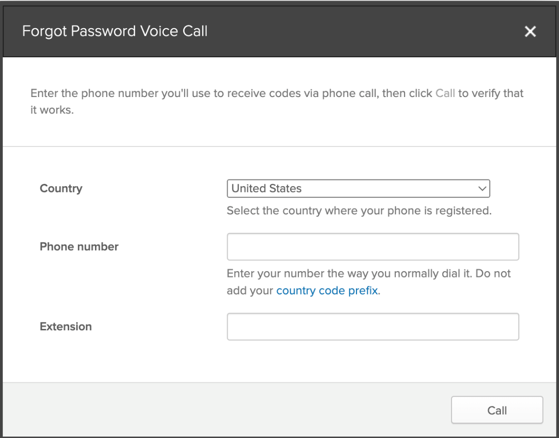 Enable password reset information technology services